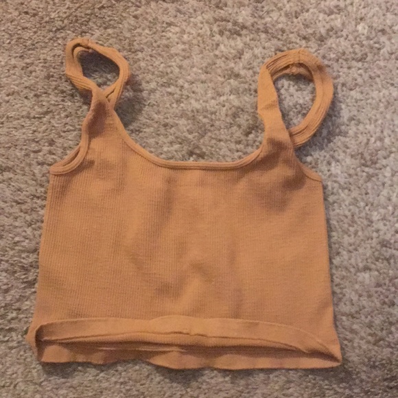 35. NWOT Free people square neck happiness runs tank - Picture 2 of 3